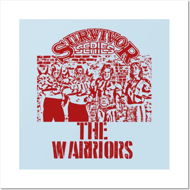 The Warriors Wall Art by Meat Beat